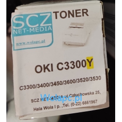 Toner zamiennik do OKI c3300 c3400 żółty OKI-43459329